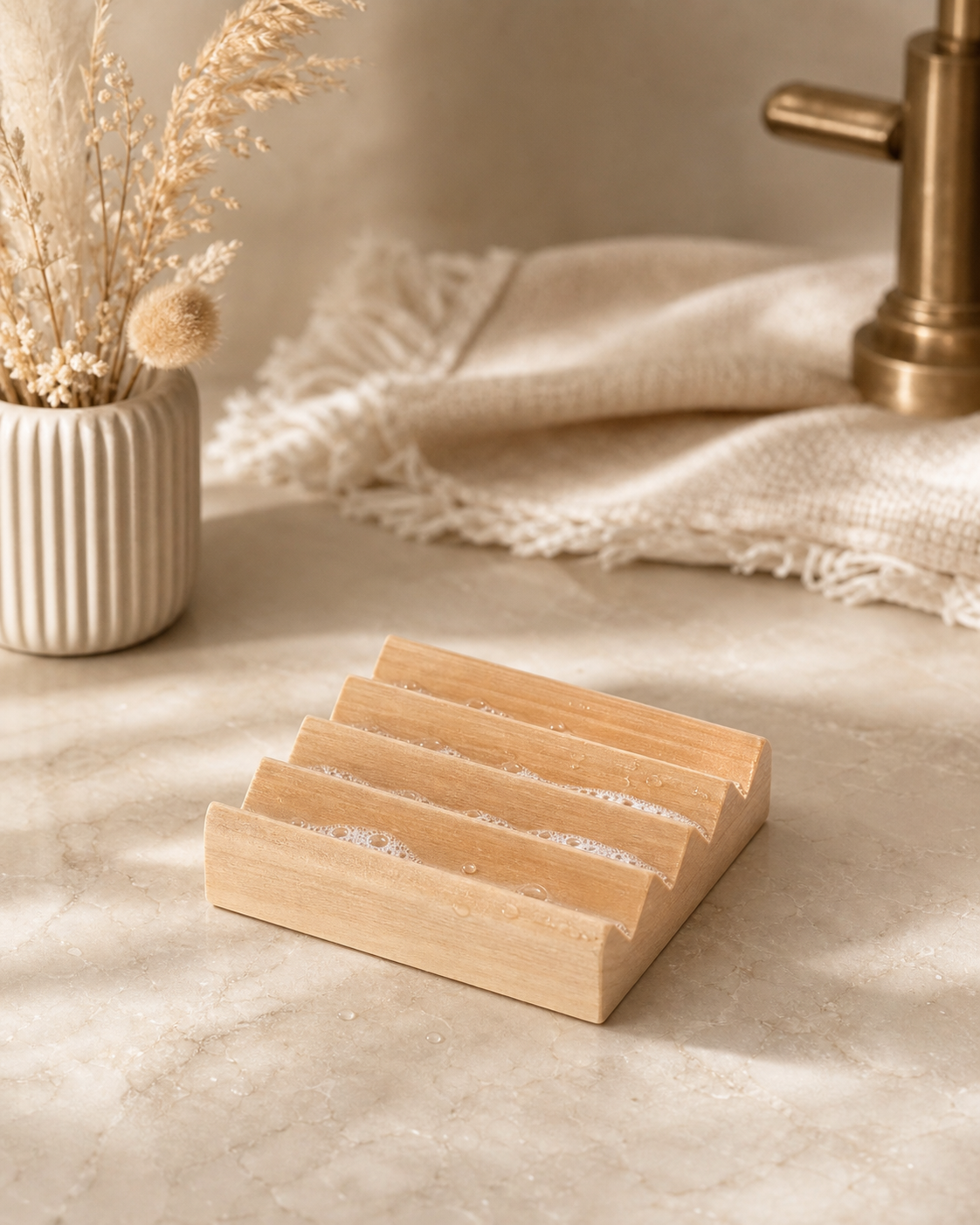 3" Alder Soap Dish