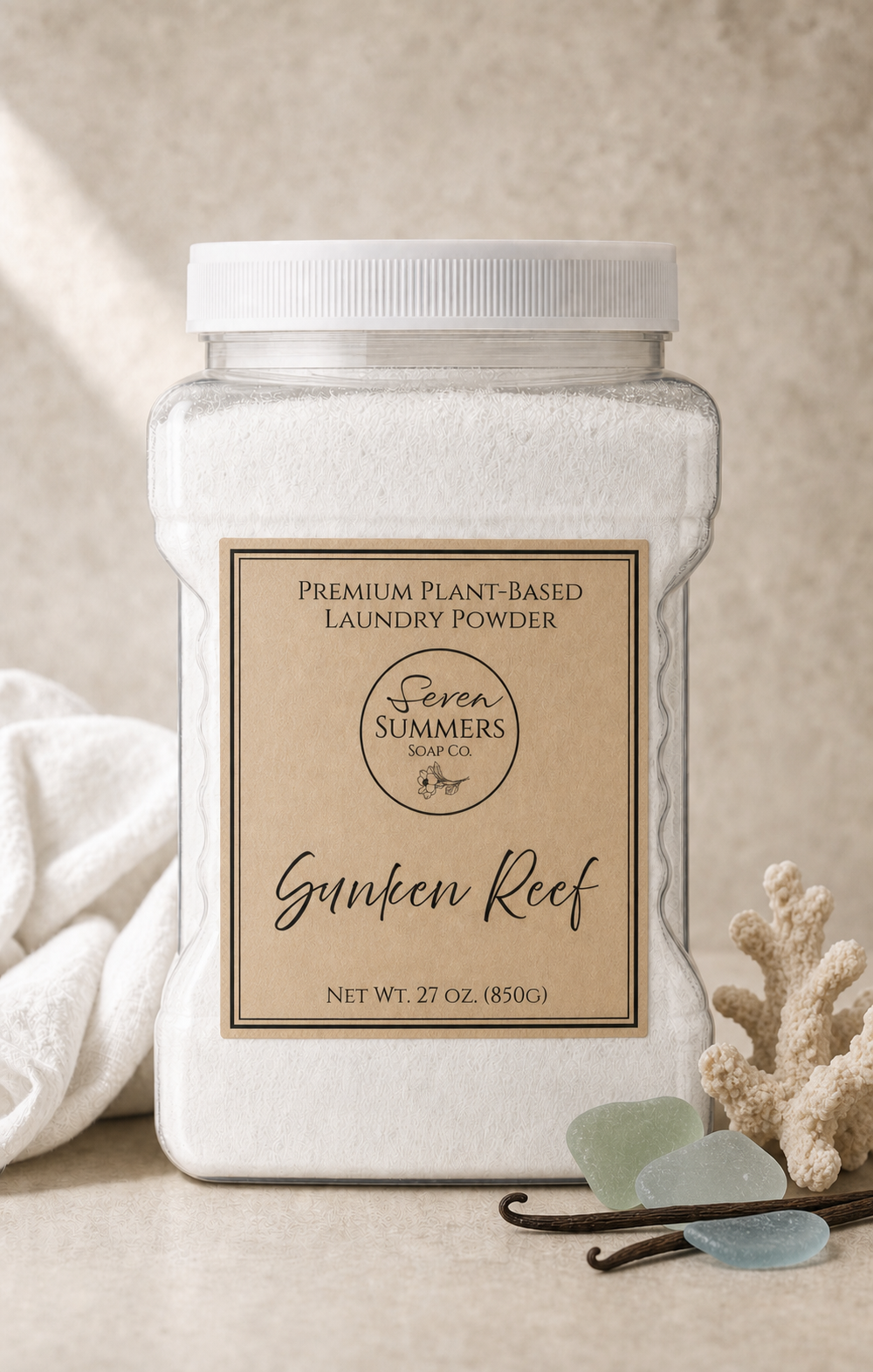 Plant-Based Laundry Powder - Sunken Reef
