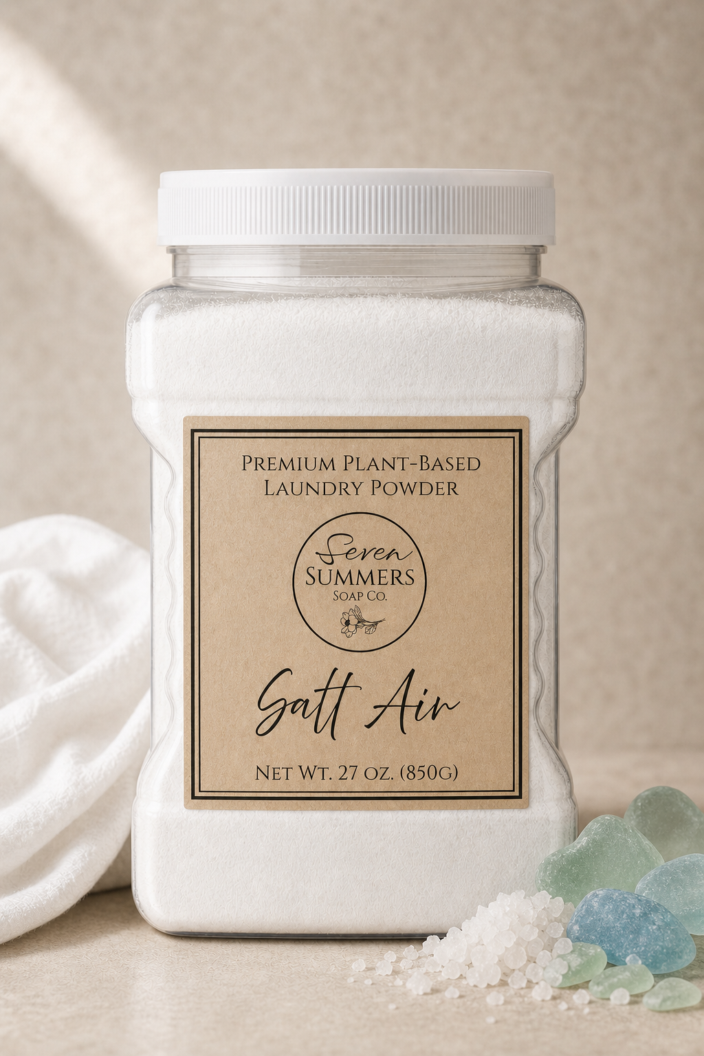 Plant-Based Laundry Powder - Salt Air